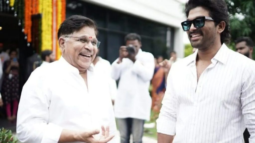 Allu Arjun Allu Aravind gave clarity about gap with Ram Charan Chiranjeevi