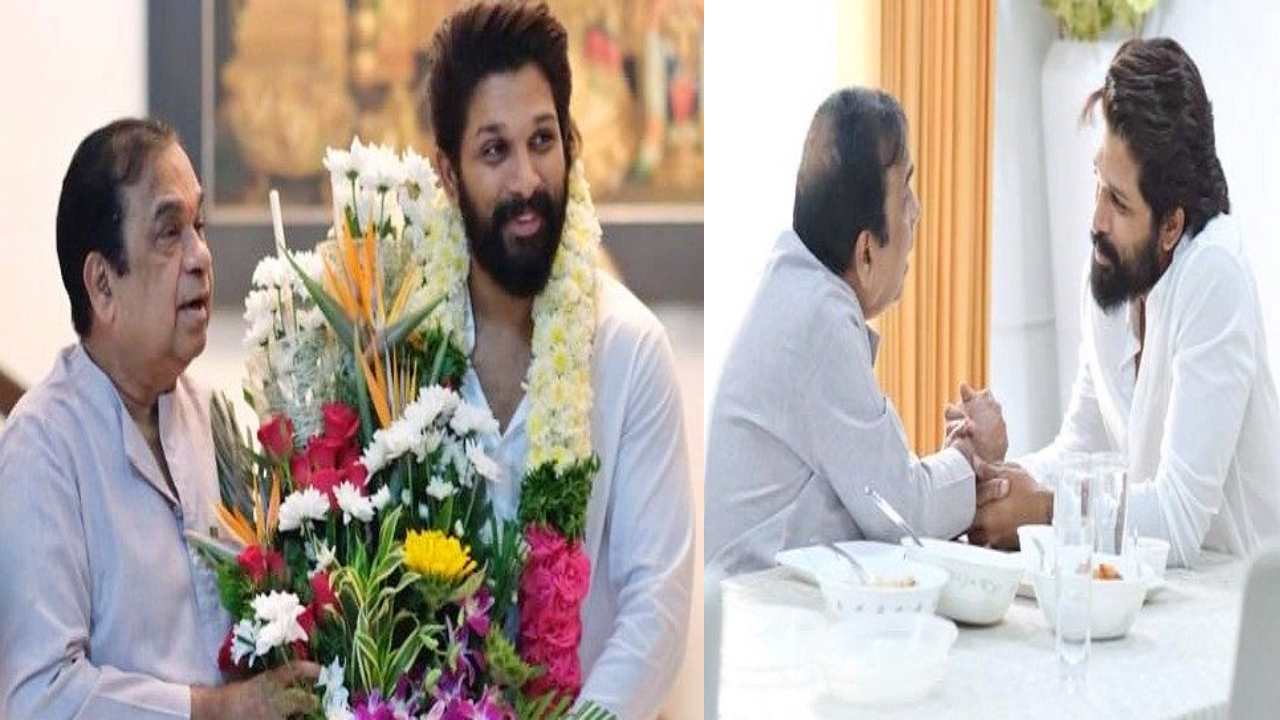 Allu Arjun : బ్రహ్మానందం నివాసంలో బన్నీ సందడి.. పిక్స్ వైరల్ Allu Arjun : బ్రహ్మానందం నివాసంలో బన్నీ సందడి.. పిక్స్ వైరల్