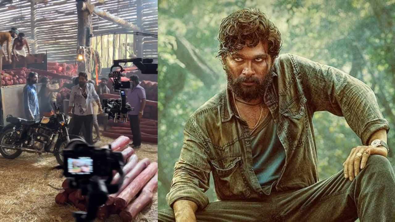 Pushpa 2 : పుష్ప 2 షూటింగ్ సెట్స్ నుంచి వీడియో షేర్ చేసిన అల్లు అర్జున్.. Pushpa 2 : పుష్ప 2 షూటింగ్ సెట్స్ నుంచి వీడియో షేర్ చేసిన అల్లు అర్జున్..