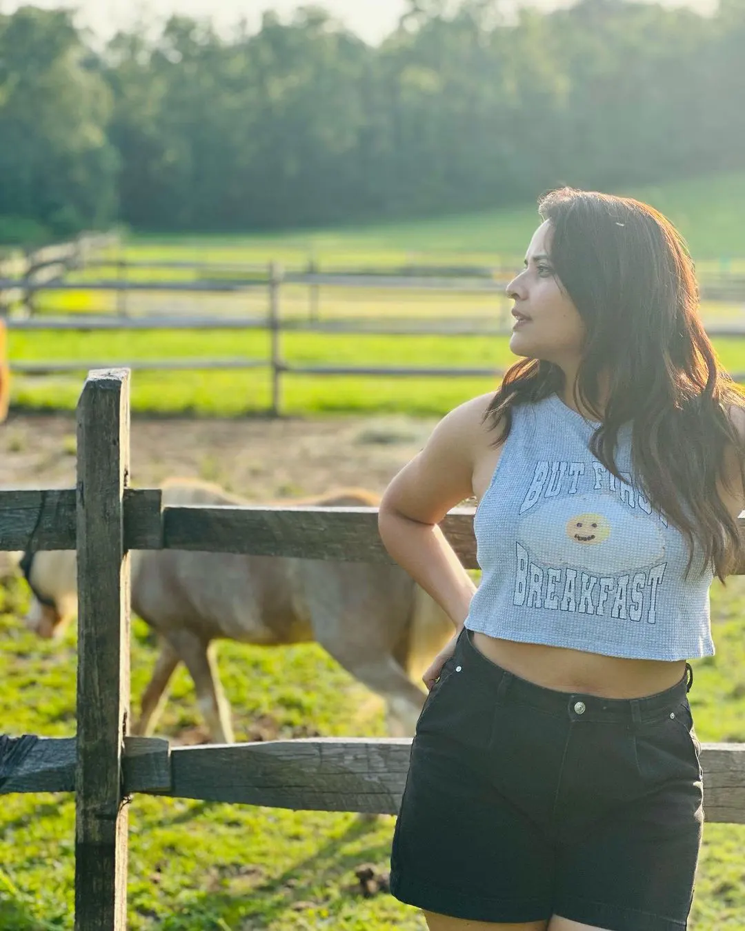 Anasuya Bharadwaj Enjoying America Tour