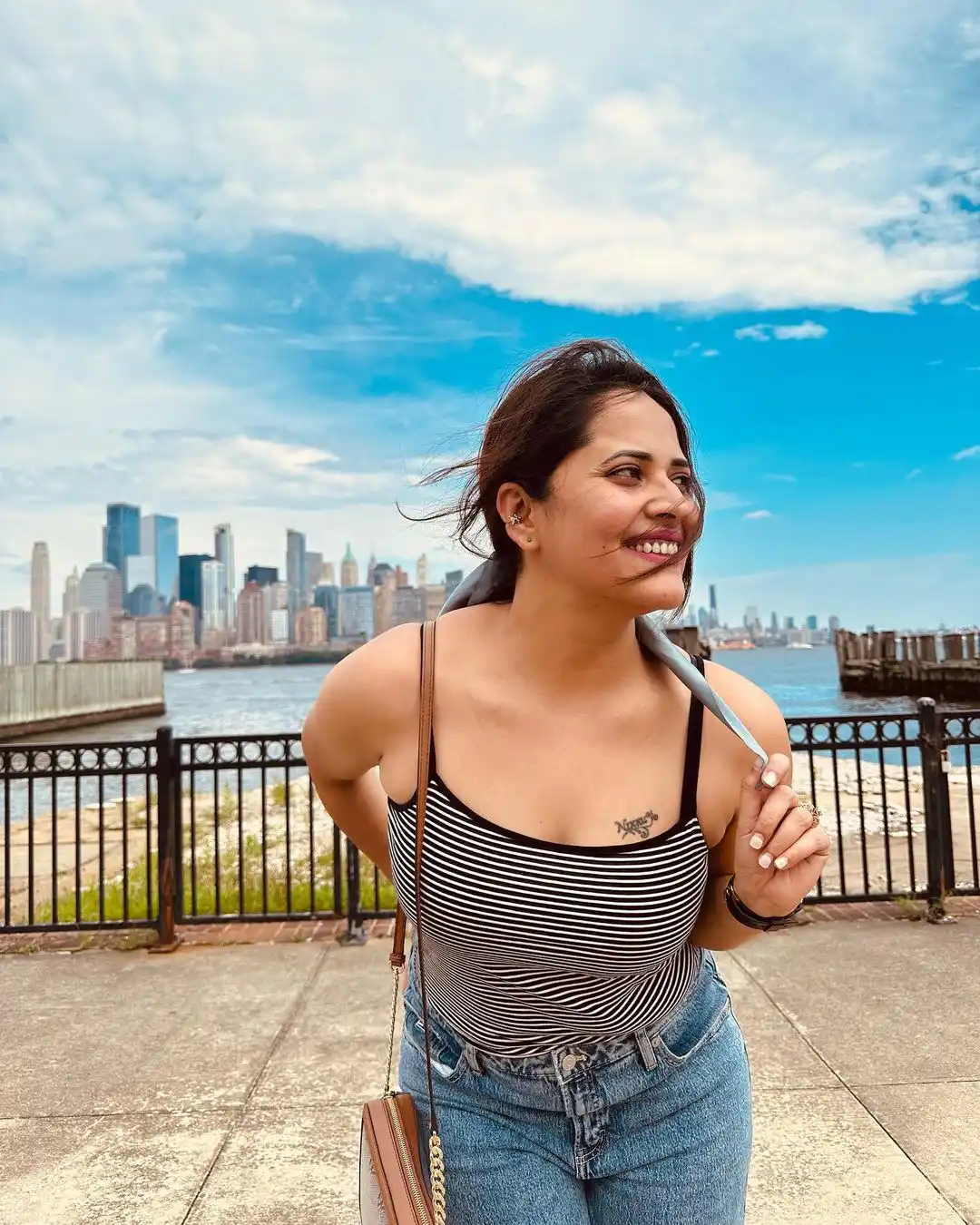 Anasuya Bharadwaj Enjoying America Tour