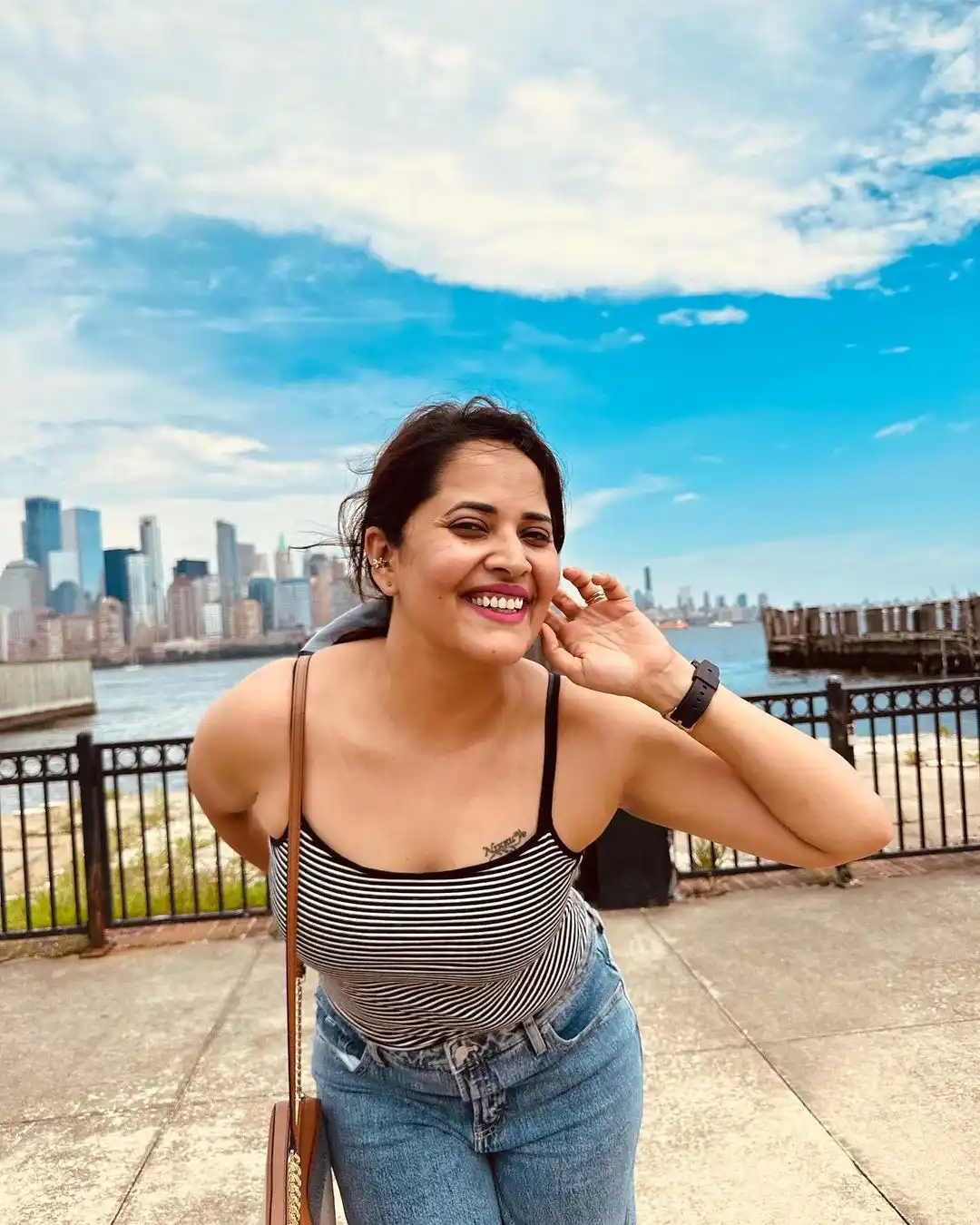 Anasuya Bharadwaj Enjoying America Tour