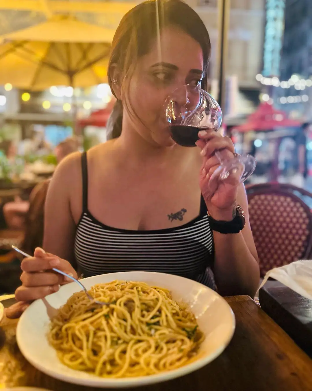 Anasuya Bharadwaj Enjoying America Tour