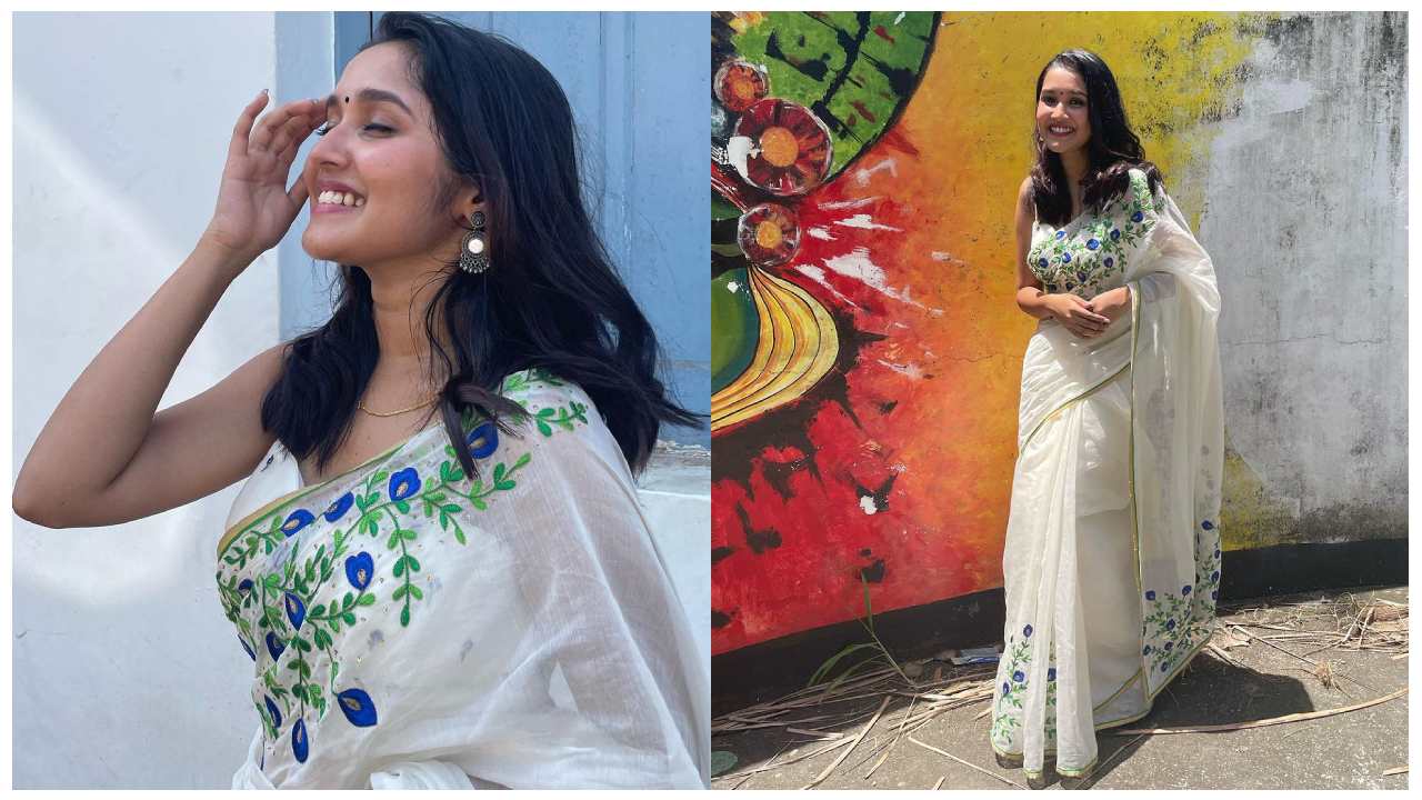 Anikha Surendran : అనిఖా సురేంద్రన్ చీర అందాలు..