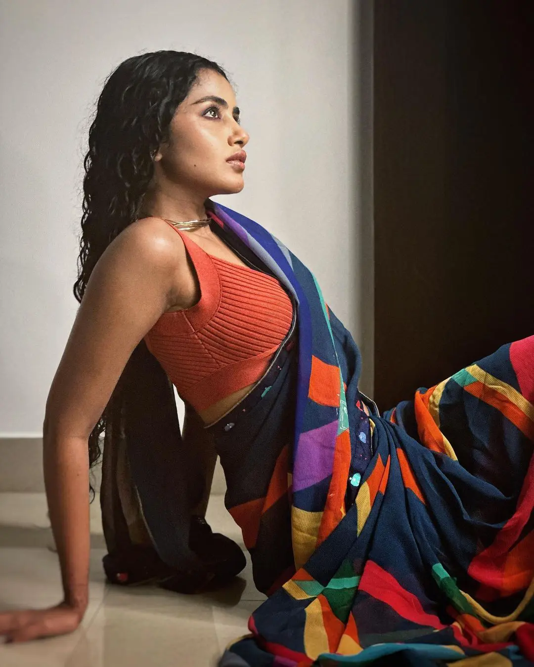 Anupama Parameswaran latest saree photos gone viral