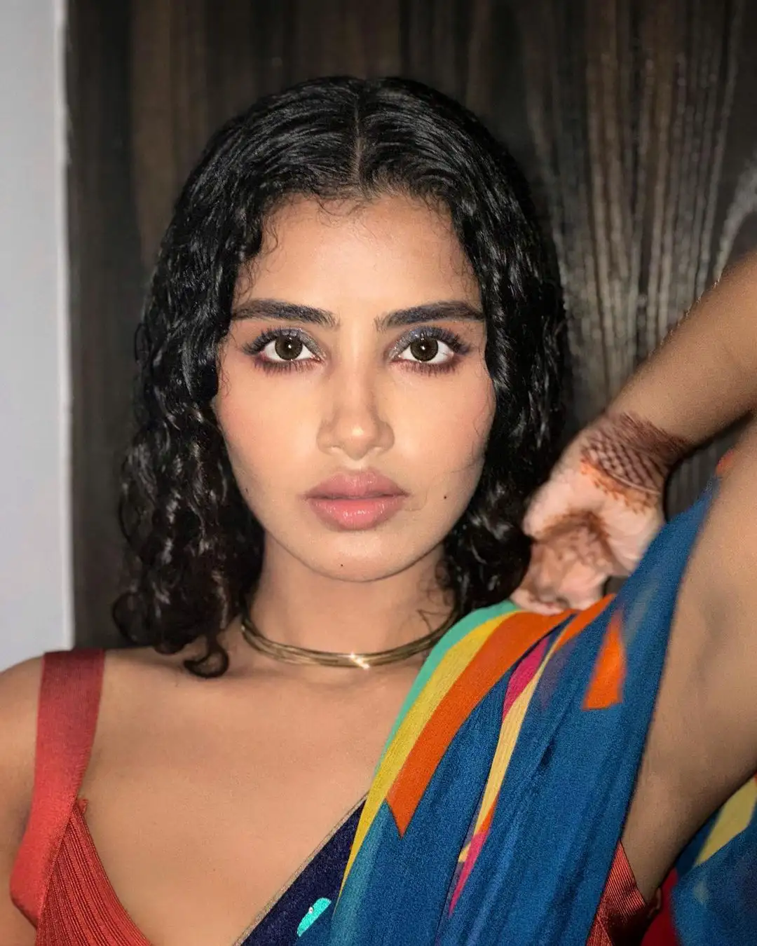 Anupama Parameswaran latest saree photos gone viral