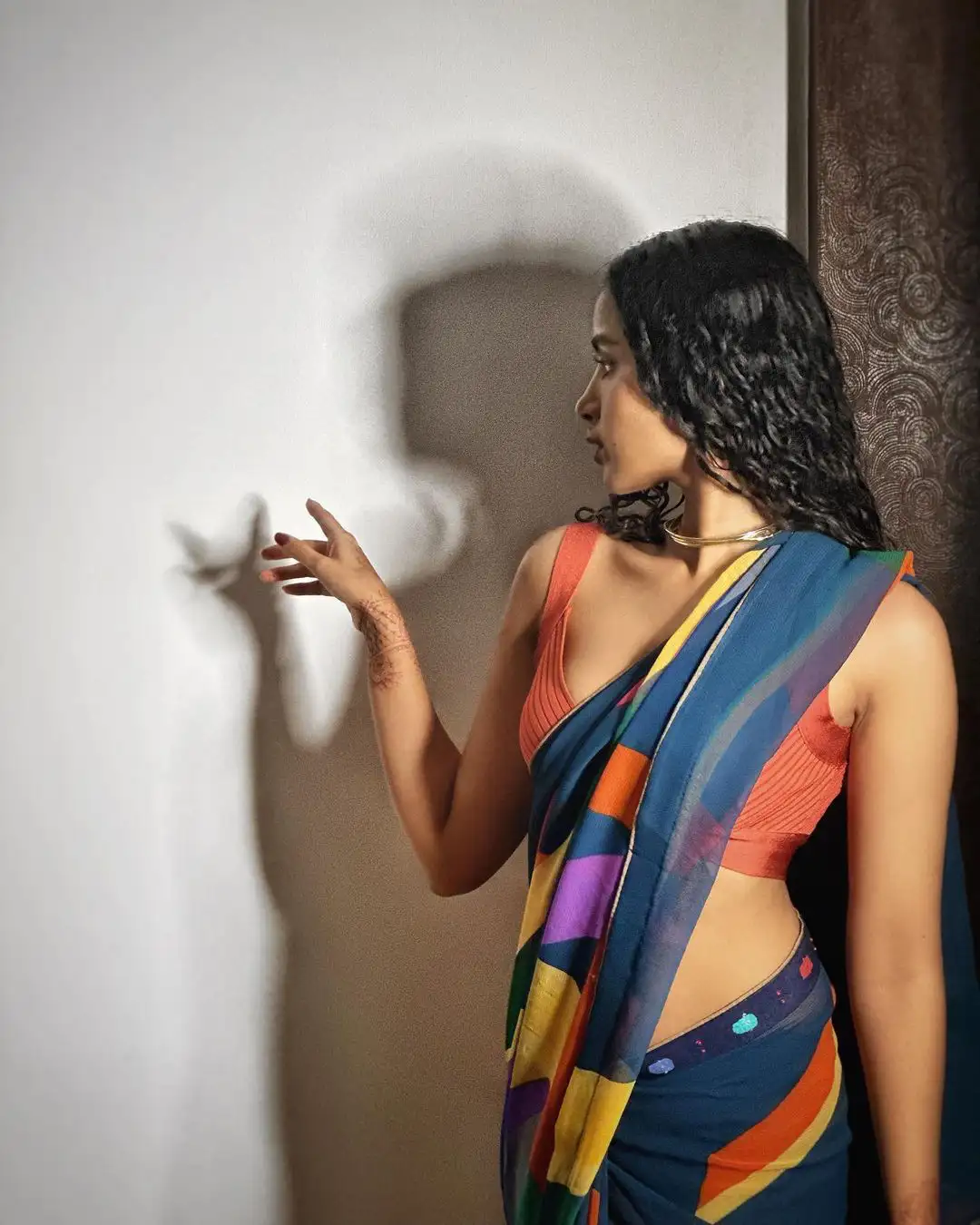 Anupama Parameswaran latest saree photos gone viral