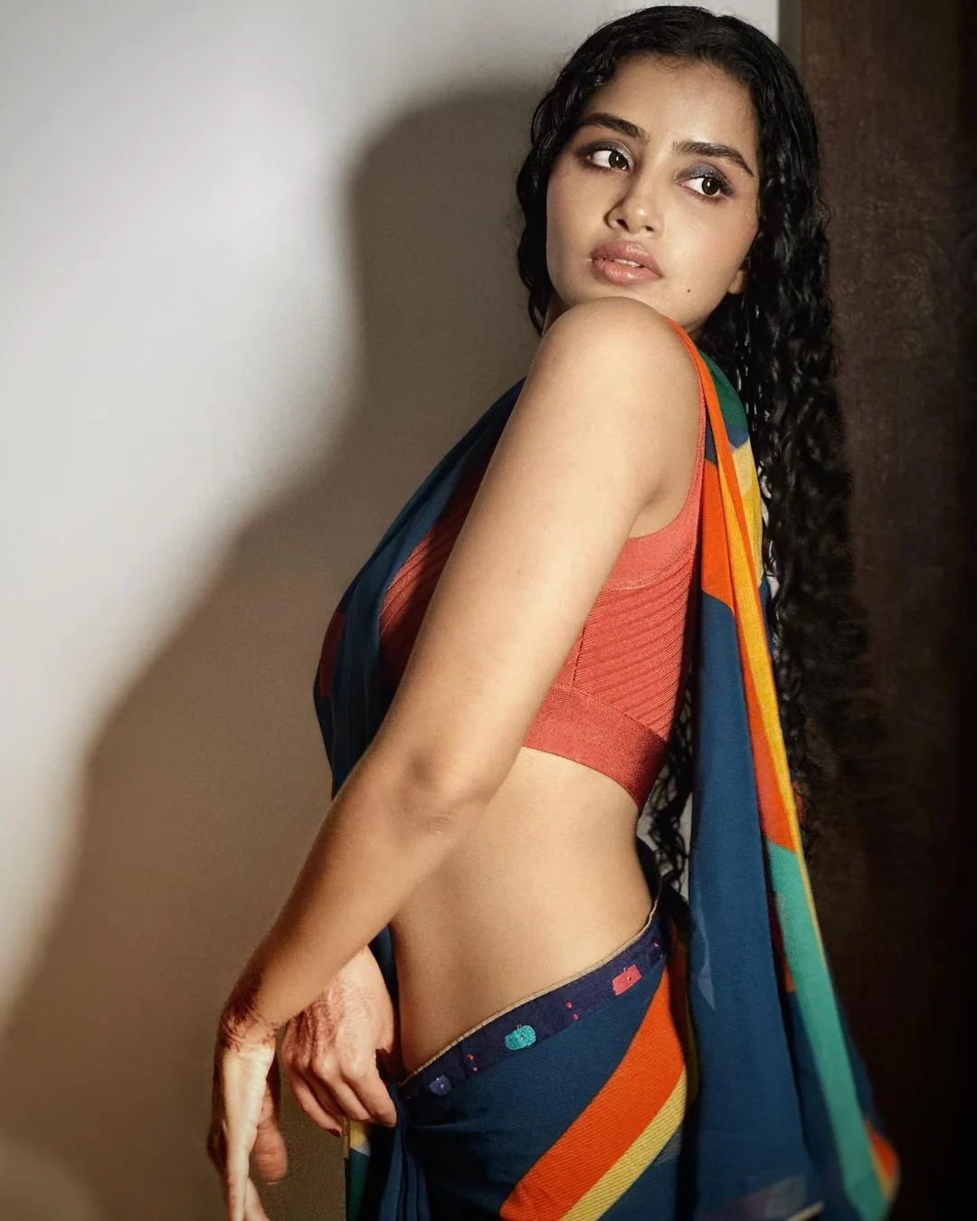 Anupama Parameswaran latest saree photos gone viral