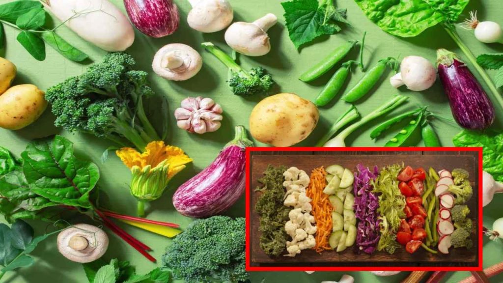eating vegetables