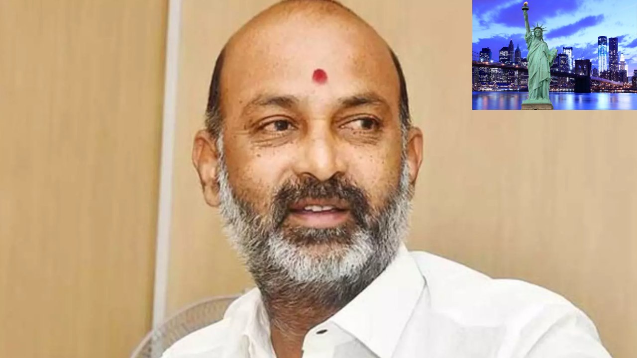 Bandi Sanjay : అమెరికాకు వెళ్లనున్న బండి సంజయ్.. 10 రోజులపాటు యూఎస్ లోనే Bandi Sanjay : అమెరికాకు వెళ్లనున్న బండి సంజయ్.. 10 రోజులపాటు యూఎస్ లోనే