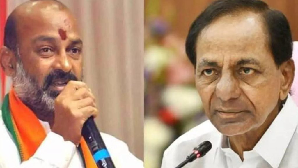 Bandi Sanjay Fire CM KCR
