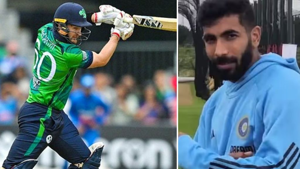 Barry McCarthy and Jasprit Bumrah