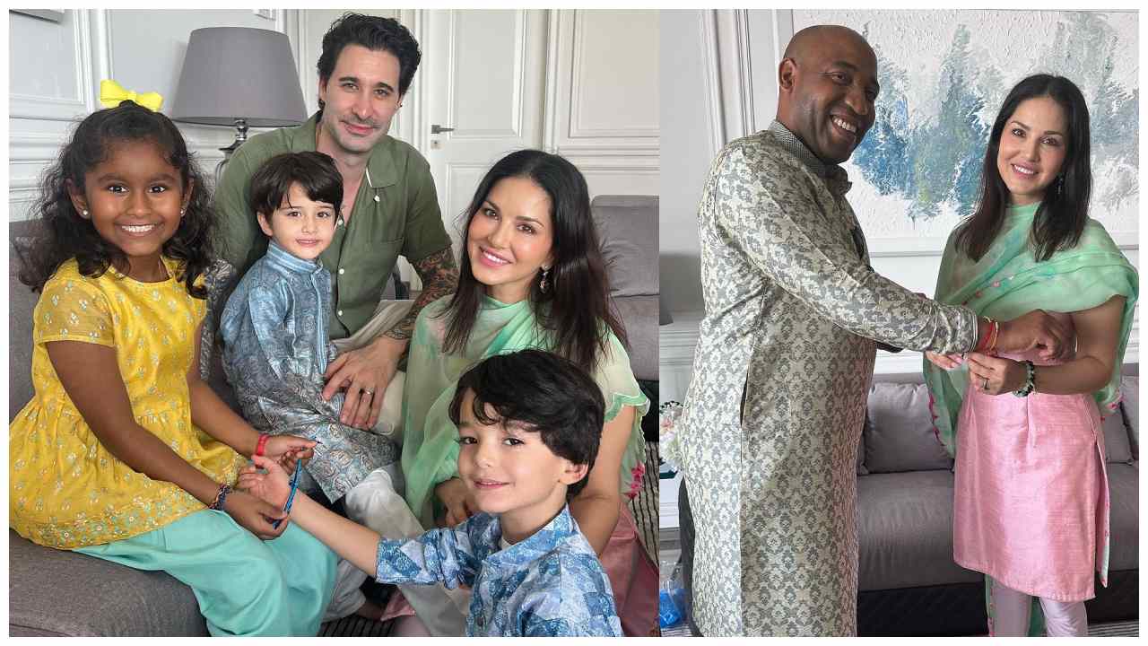 Sunny Leone : స‌న్నీ లియోన్ ఇంట రాఖి పౌర్ణమి సెలబ్రేషన్స్.. ఫోటోలు!