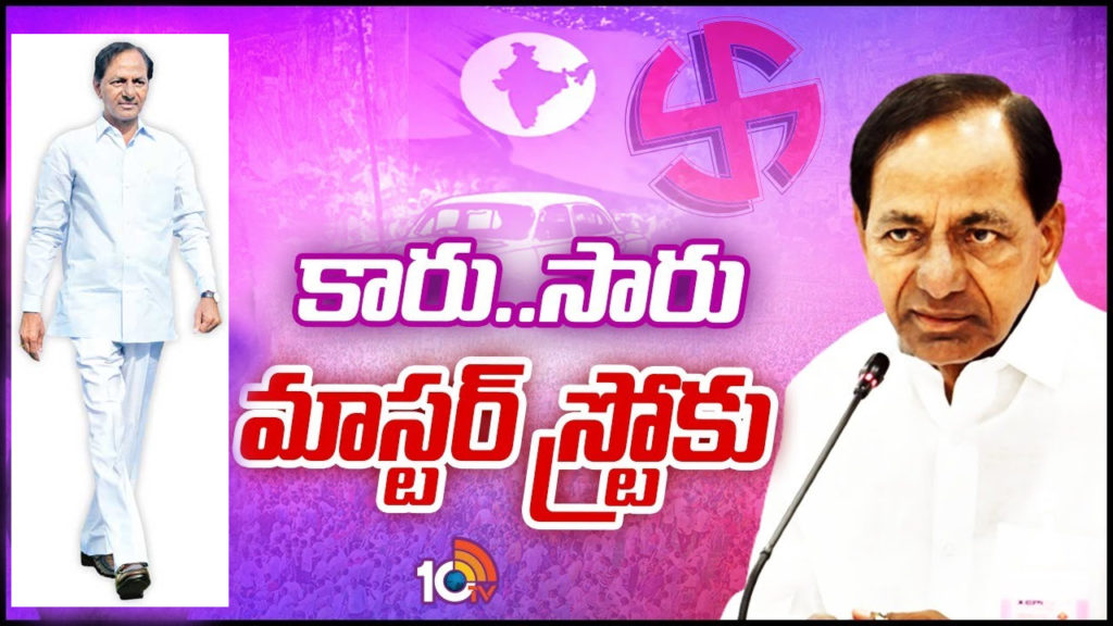 CM KCR Strategy