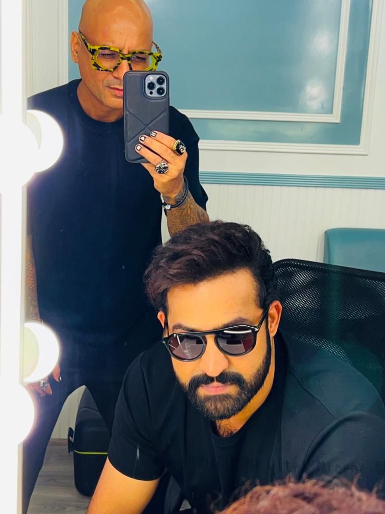 Devara NTR new look for another commercial ad shoot