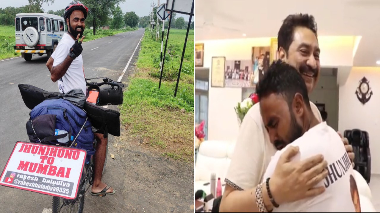Singer Kumar Sanu : సింగర్ను కలుసుకునేందుకు అభిమాని సాహసం.. 1200కి.మీ సైకిల్ తొక్కుకుంటూ.. Singer Kumar Sanu : సింగర్ను కలుసుకునేందుకు అభిమాని సాహసం.. 1200కి.మీ సైకిల్ తొక్కుకుంటూ..