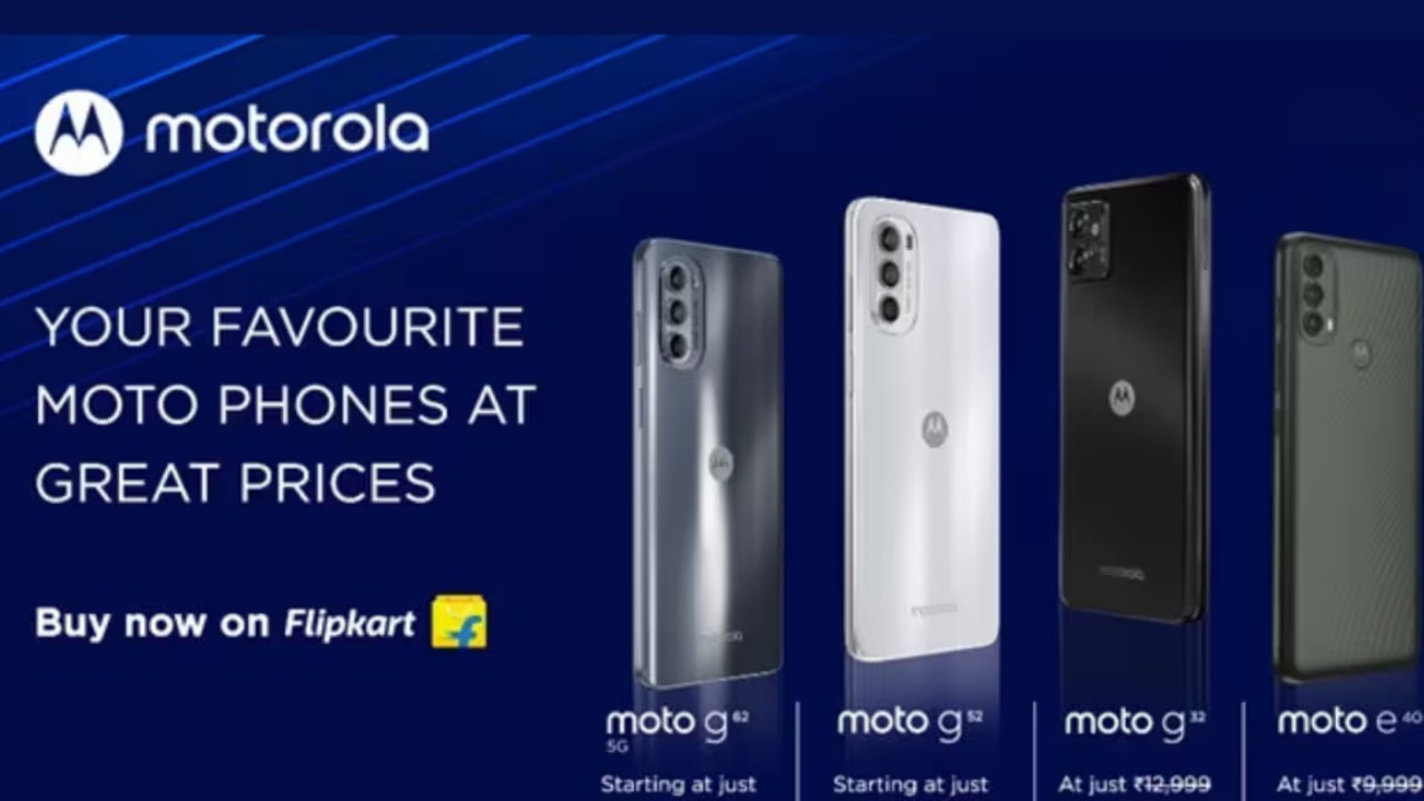 Flipkart Big Saving Days Sale _ Motorola announces discounts on smartphones