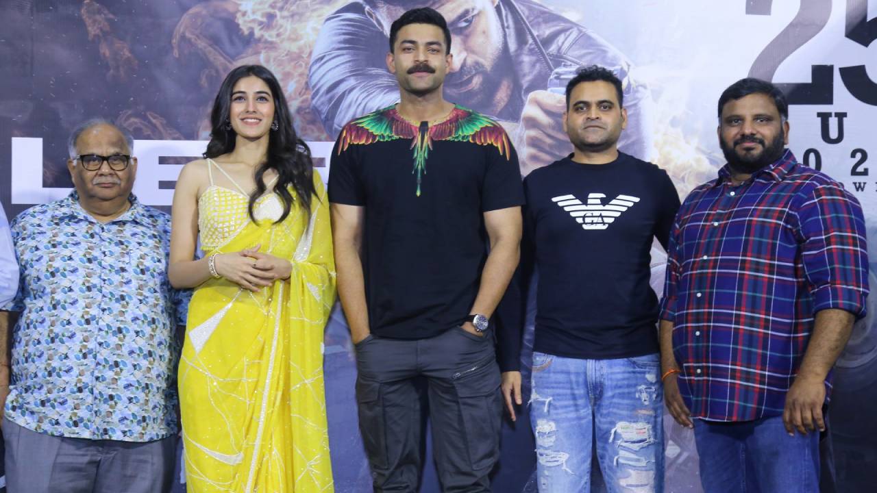 Gandeevadhari Arjuna Trailer Launch Event : గాండీవధారి అర్జున ట్రైలర్ రిలీజ్ ఈవెంట్ గ్యాలరీ..