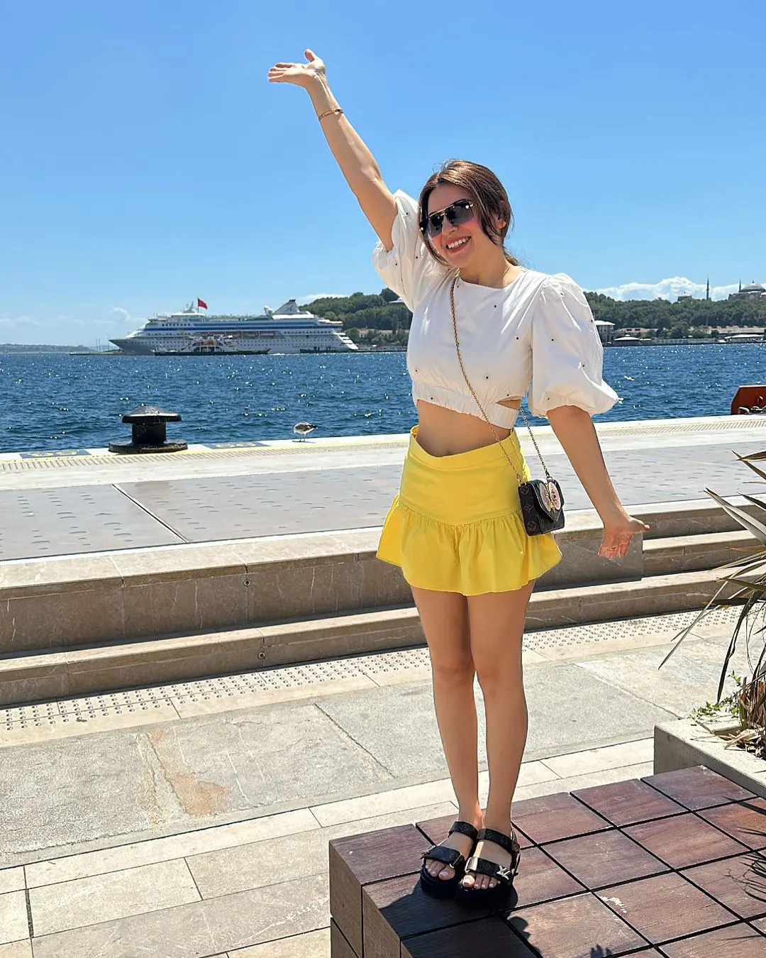 Hansika Motwani Birthday Celebrations in Turkey with her Husband
