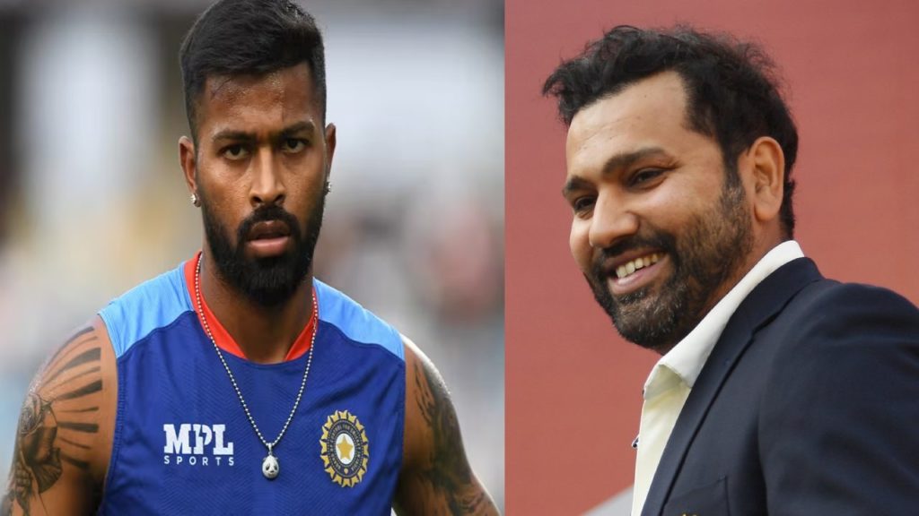 Hardik Pandya-Rohit Sharma
