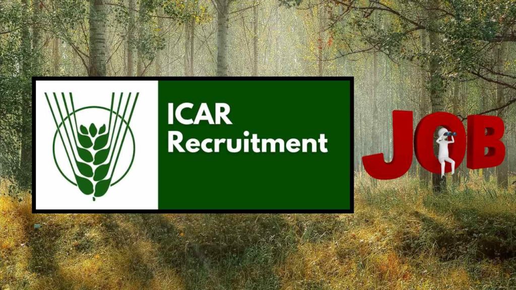 ICAR Recruitment
