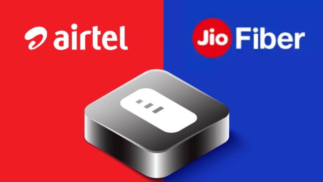 Jio vs Airtel monthly fiber plans _ Price, speed, data, OTT benefits and other compared