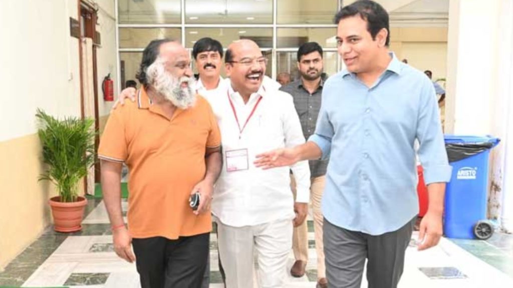 KTR and Jaggareddy