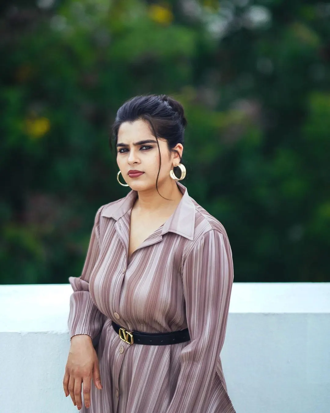 Kavya Kalyanram shared her latest photos in instagram