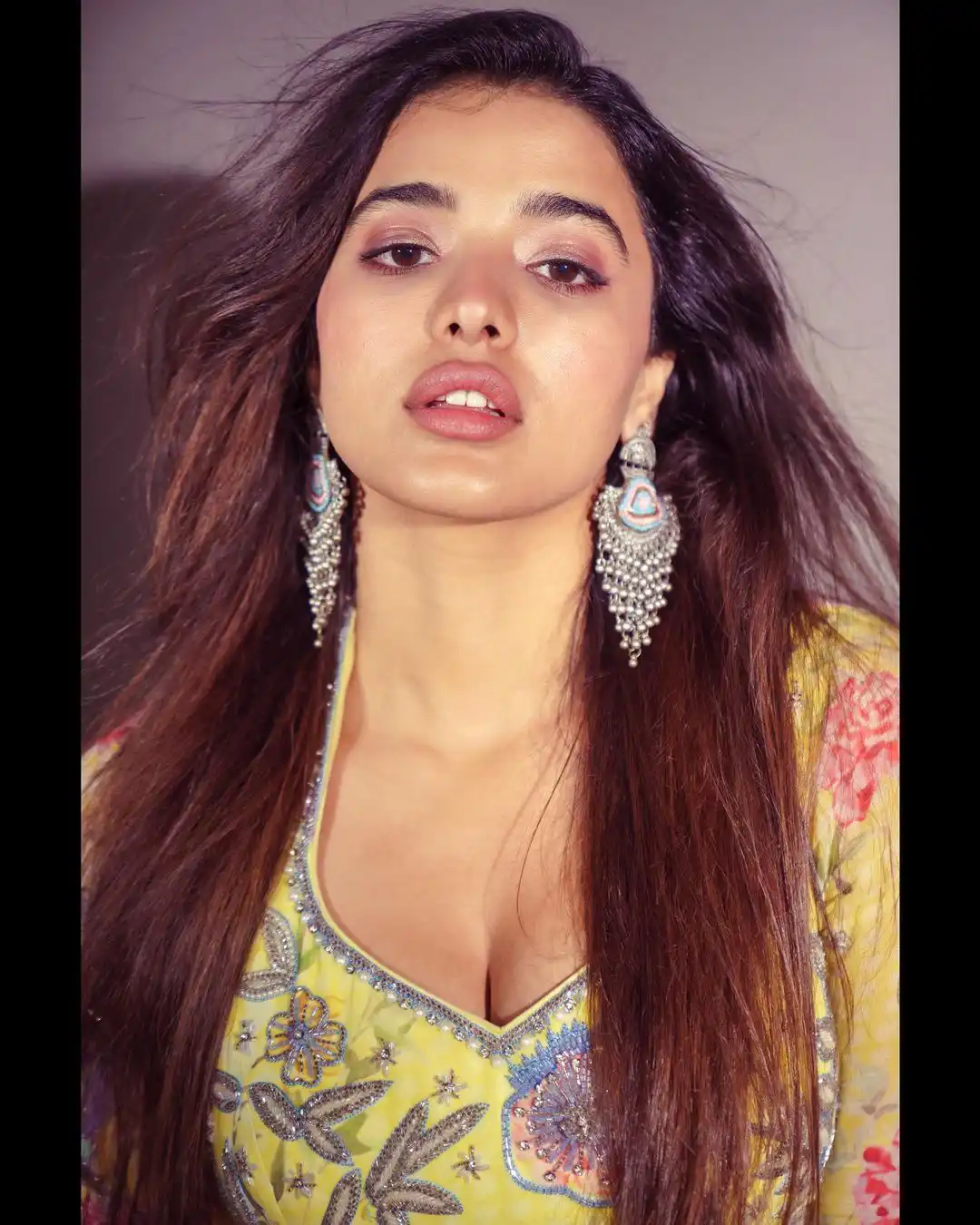 Ketika Sharma Stunning looks in Yellow Dress