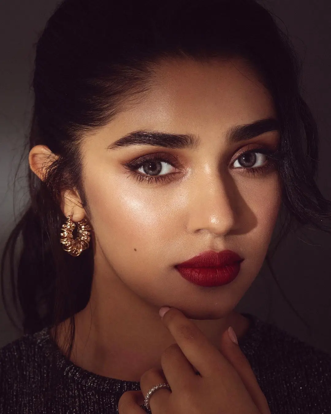 Krithi Shetty Sharp eyes with sizzling looks