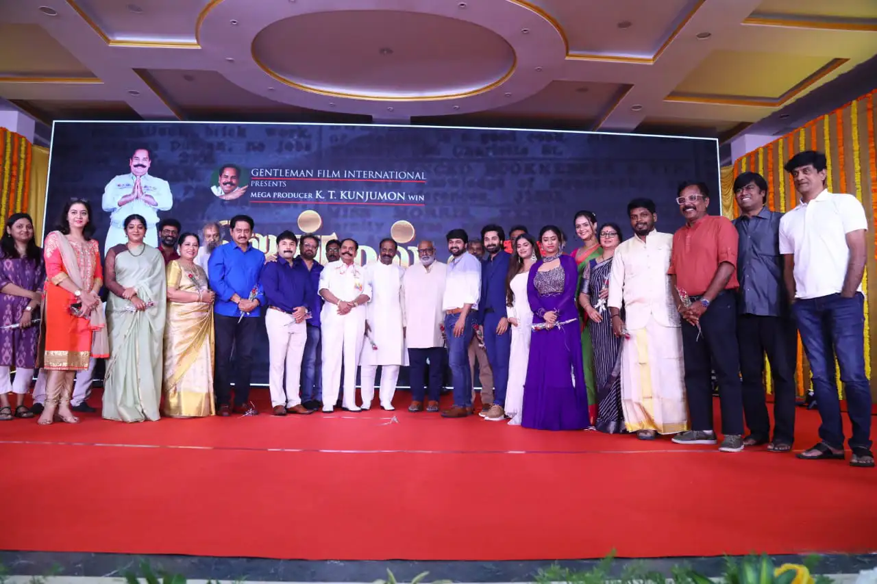 Felicitation to MM Keeravani in Gentlemen 2 Movie opening Ceremony