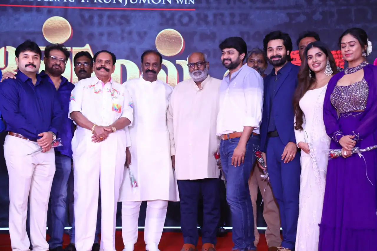 Felicitation to MM Keeravani in Gentlemen 2 Movie opening Ceremony