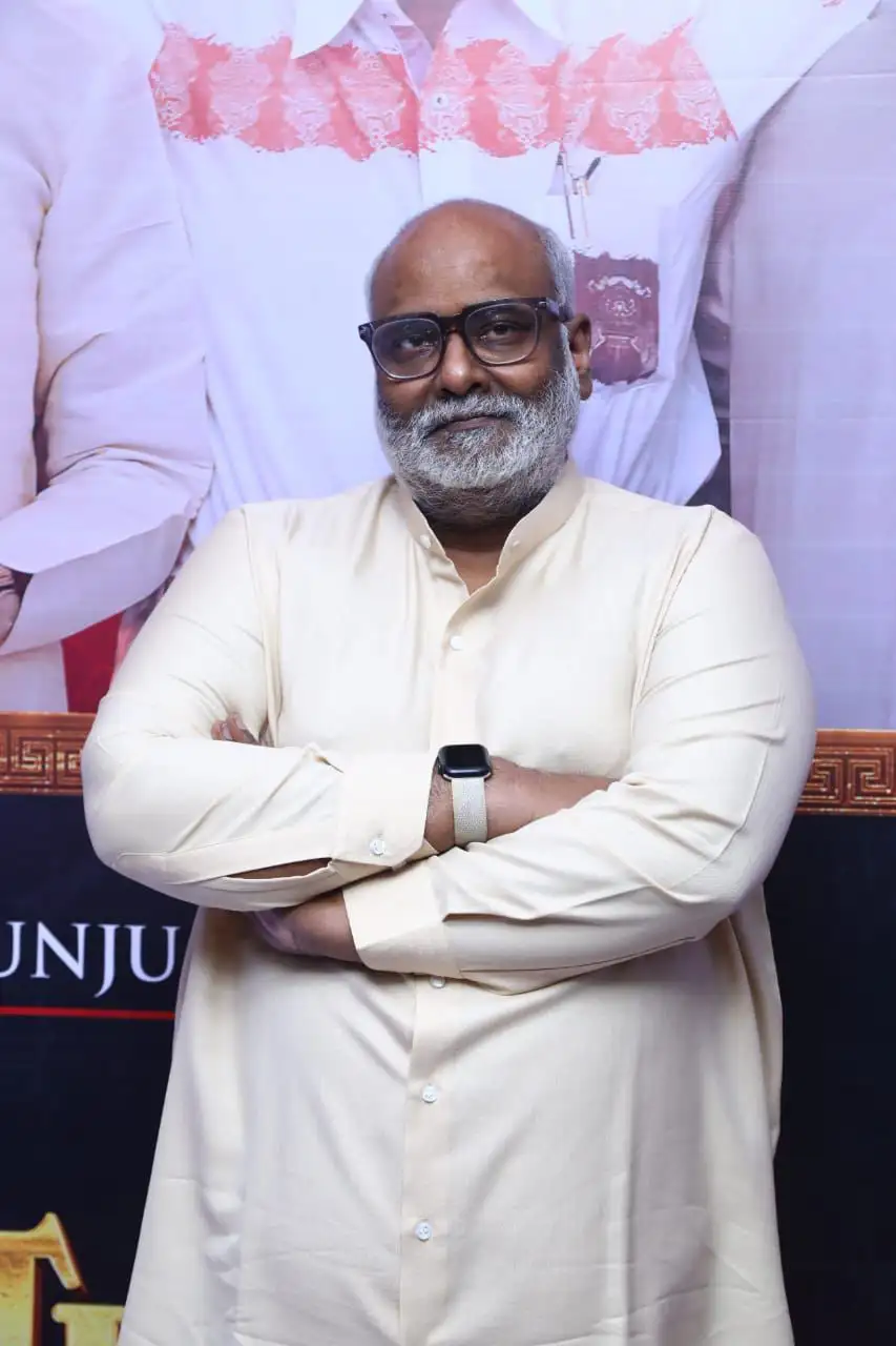 Felicitation to MM Keeravani in Gentlemen 2 Movie opening Ceremony