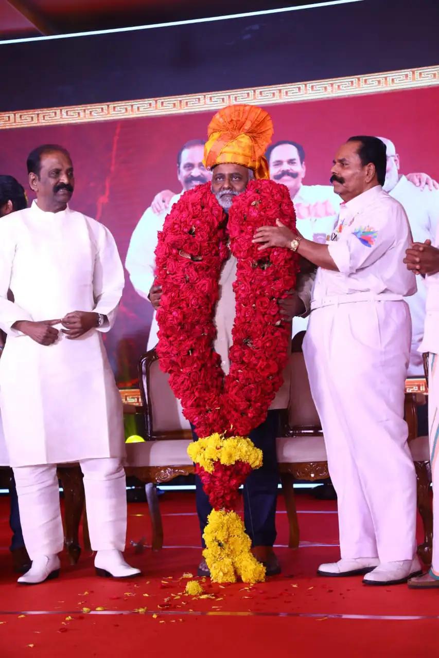 Felicitation to MM Keeravani in Gentlemen 2 Movie opening Ceremony