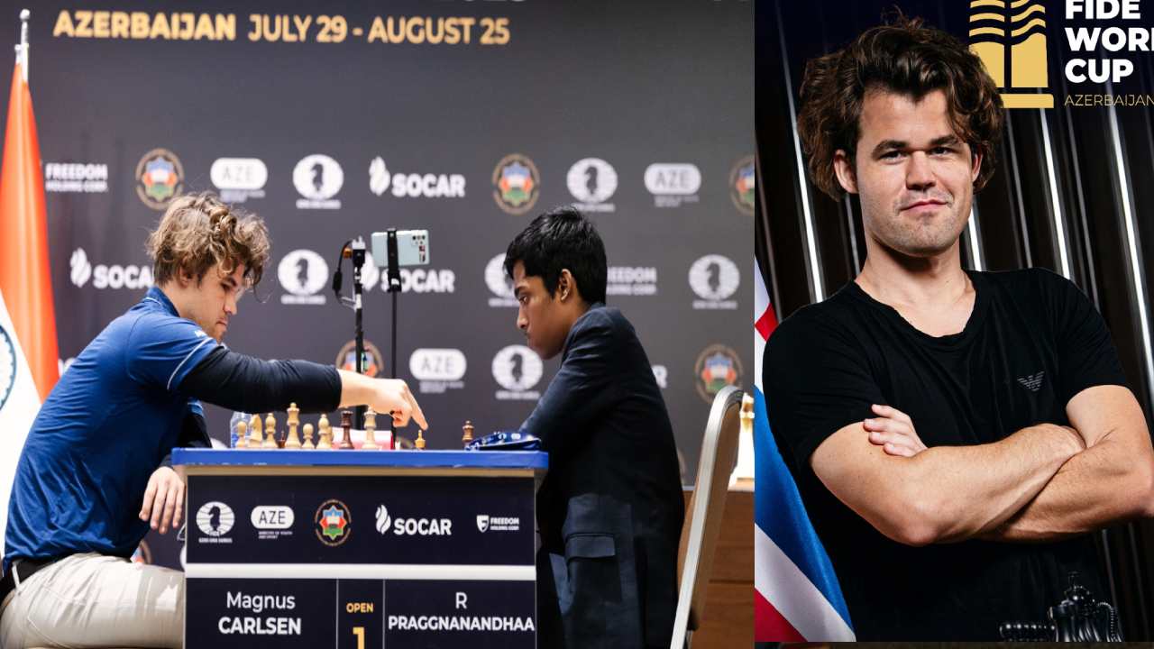 Chess World Cup 2023 Final : చెస్ వరల్డ్ కప్ విజేతగా మాగ్నస్ కార్ల్సన్.. పోరాడి ఓడిన ప్రజ్ఞానంద Chess World Cup 2023 Final : చెస్ వరల్డ్ కప్ విజేతగా మాగ్నస్ కార్ల్సన్.. పోరాడి ఓడిన ప్రజ్ఞానంద