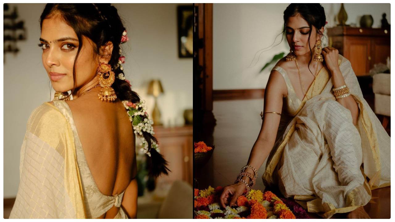 Malavika Mohanan : ఓనమ్ పండుగ స్పెషల్ ఫోటోషూట్‌లో మాళవికా చీర పరువాలు..