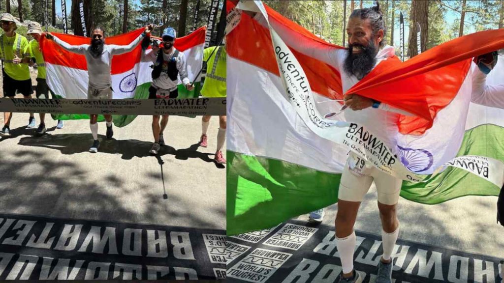 Manmadh Rebba First Ultraman from South India in Badwater 135