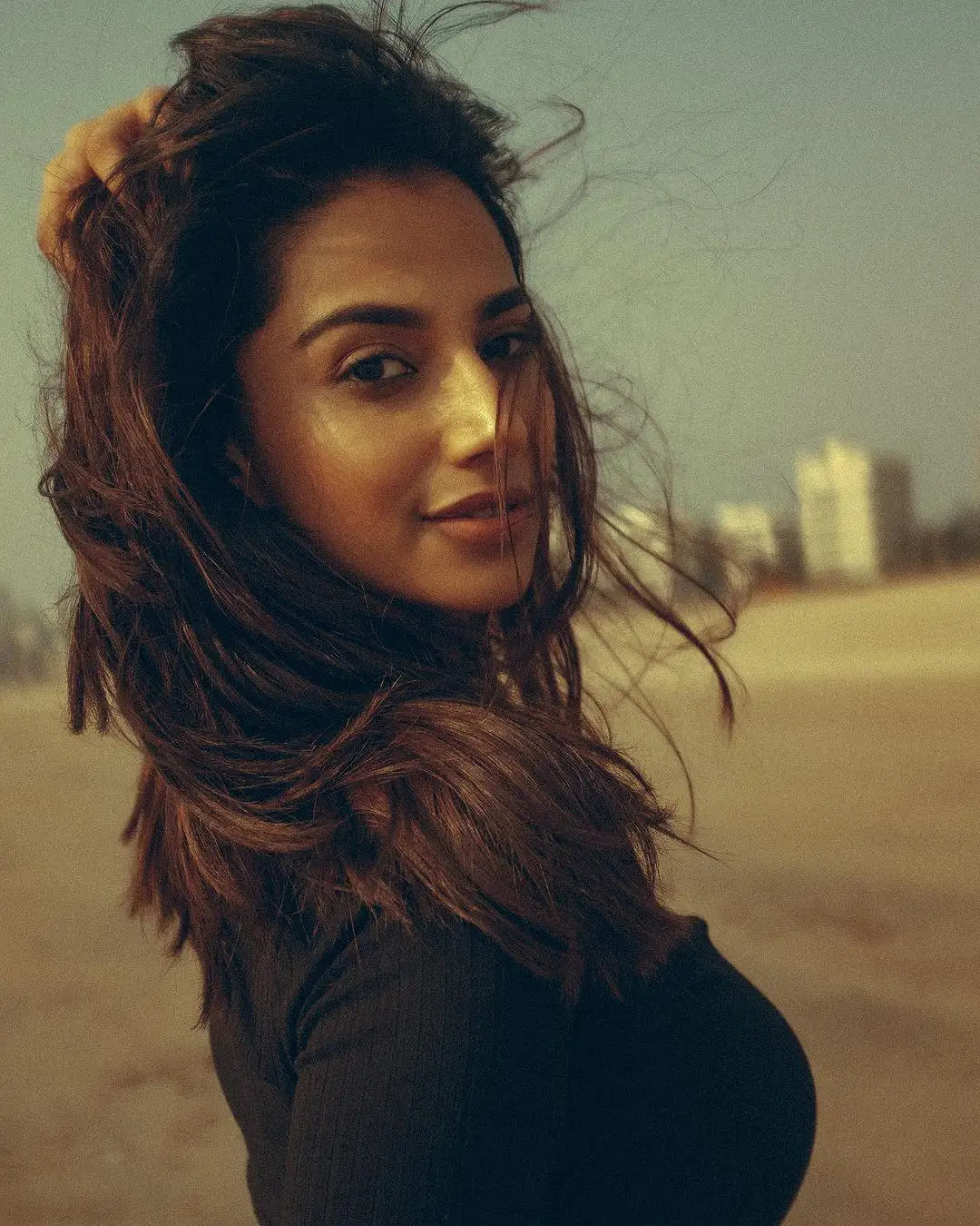Meenakshii Chaudhary Close Shots with Desire Eyes