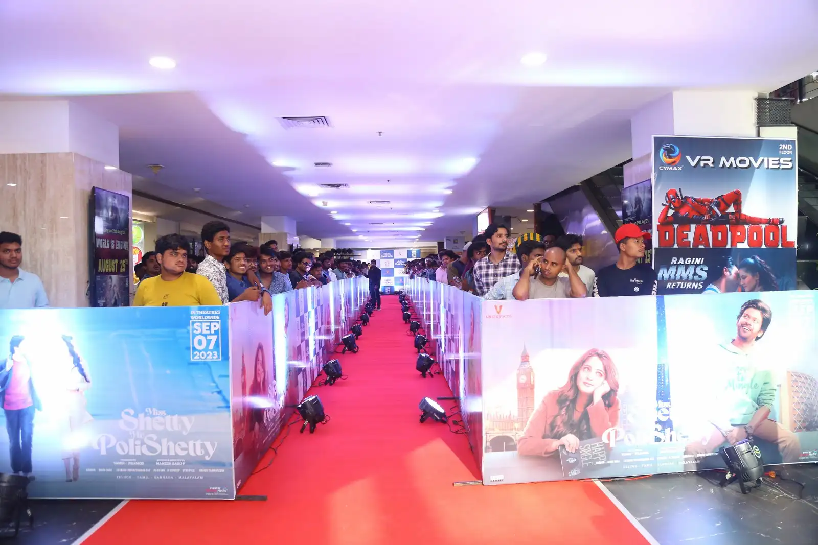 Miss Shetty Mr Polishetty Trailer launch Event