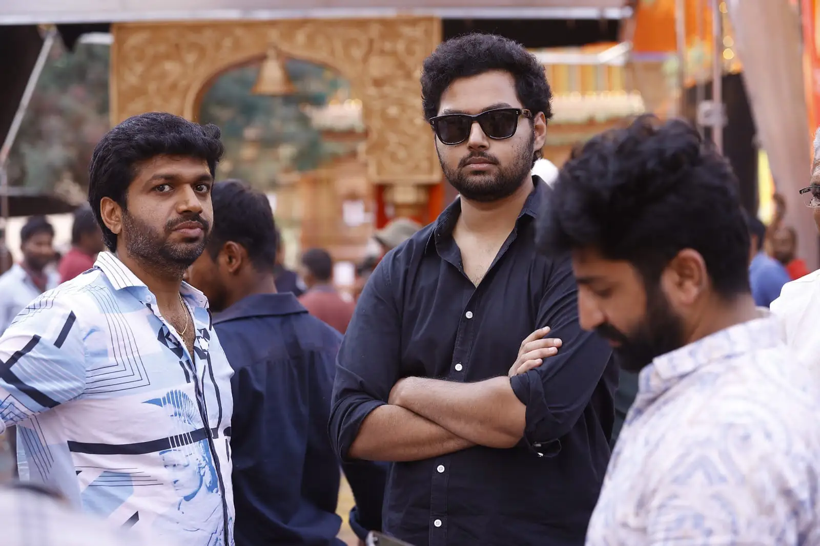 Mokshagna Special Entry in Bhagavanth Kesari Movie Sets