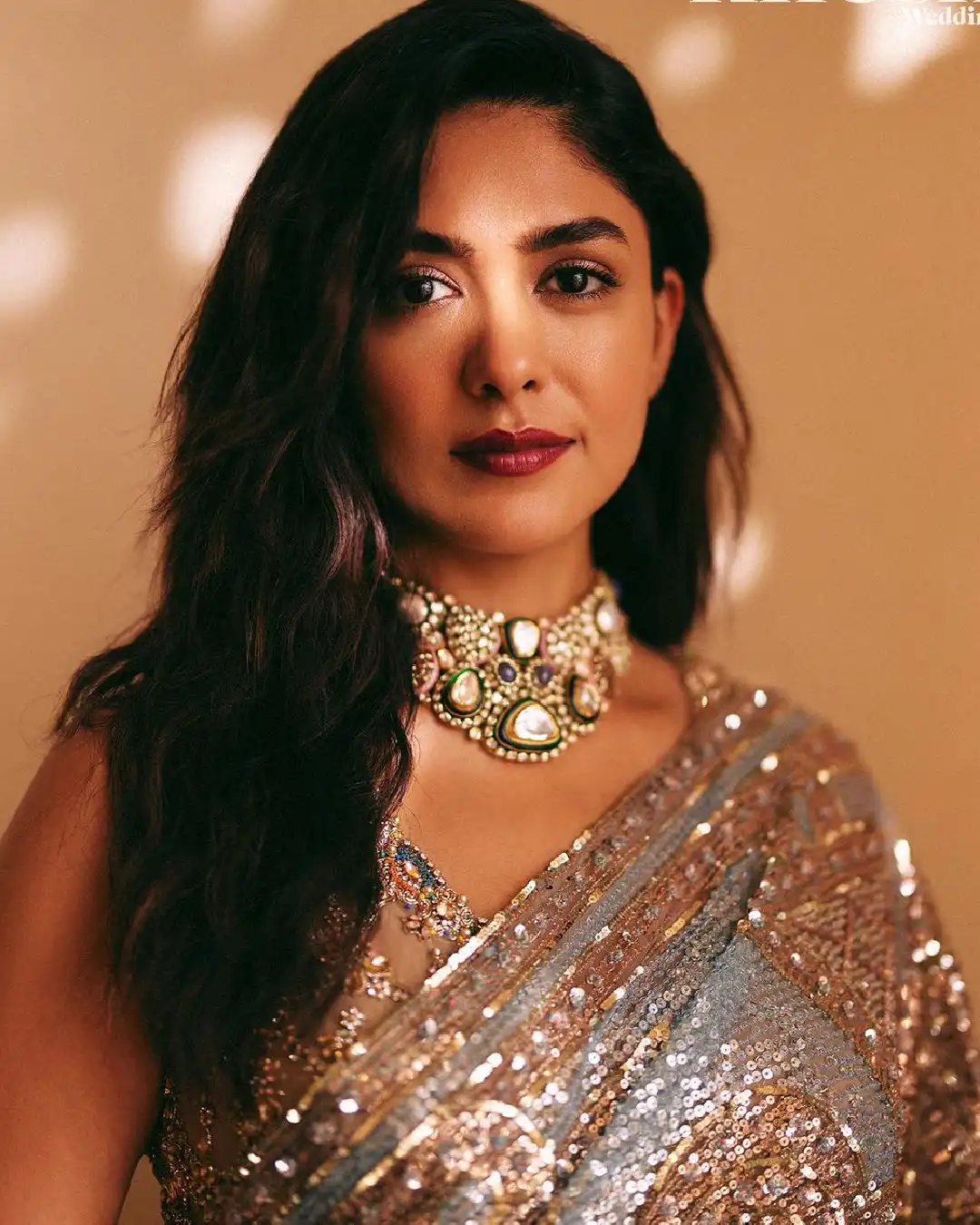 Mrunal Thakur latest photoshoot for magazine cover page
