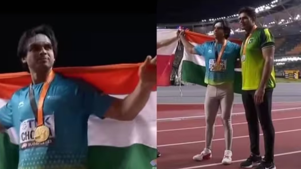 Neeraj Chopra: పాక్ ప్లేయర్ పట్ల నీరజ్ చోప్రా ప్రవర్తనపై ప్రశంసల జల్లు కురిపిస్తున్న నెటిజన్లు .. వీడియో వైరల్ Neeraj Chopra: పాక్ ప్లేయర్ పట్ల నీరజ్ చోప్రా ప్రవర్తనపై ప్రశంసల జల్లు కురిపిస్తున్న నెటిజన్లు .. వీడియో వైరల్