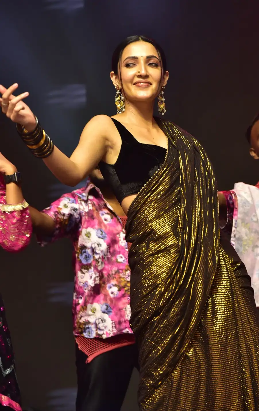 Neha Shetty Shines in Bedurulanka 2012 Pre Release Event