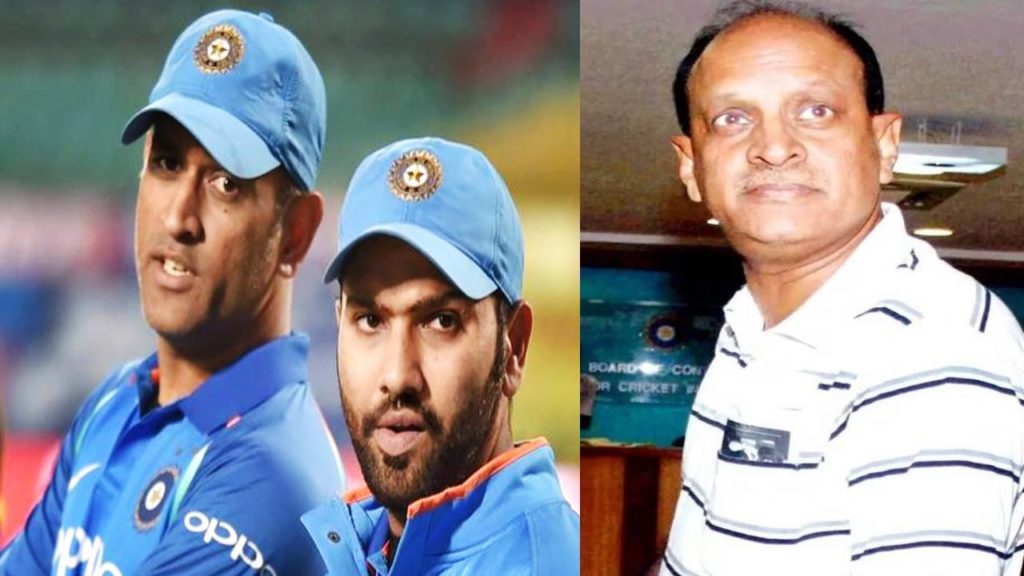 MS Dhoni against Rohit Sharma