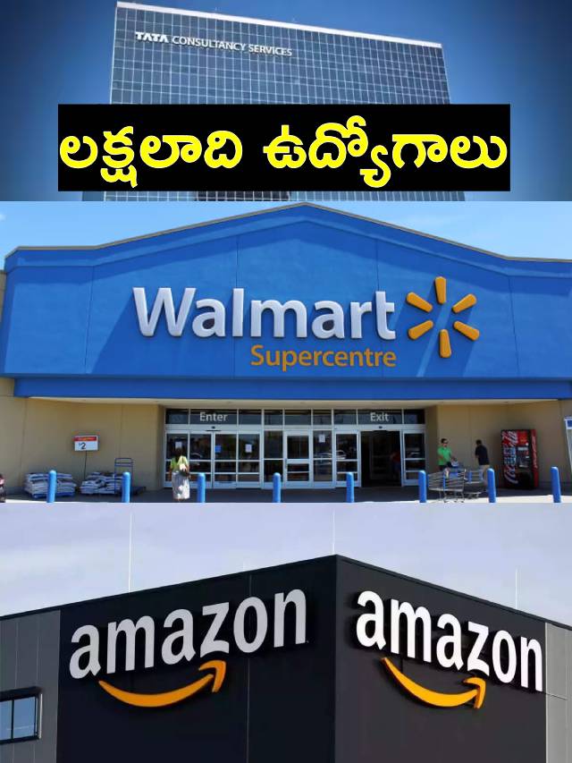 అత్యధిక ఉద్యోగులు ఉన్న కంపెనీలు 10TV Telugu Companies ranked by