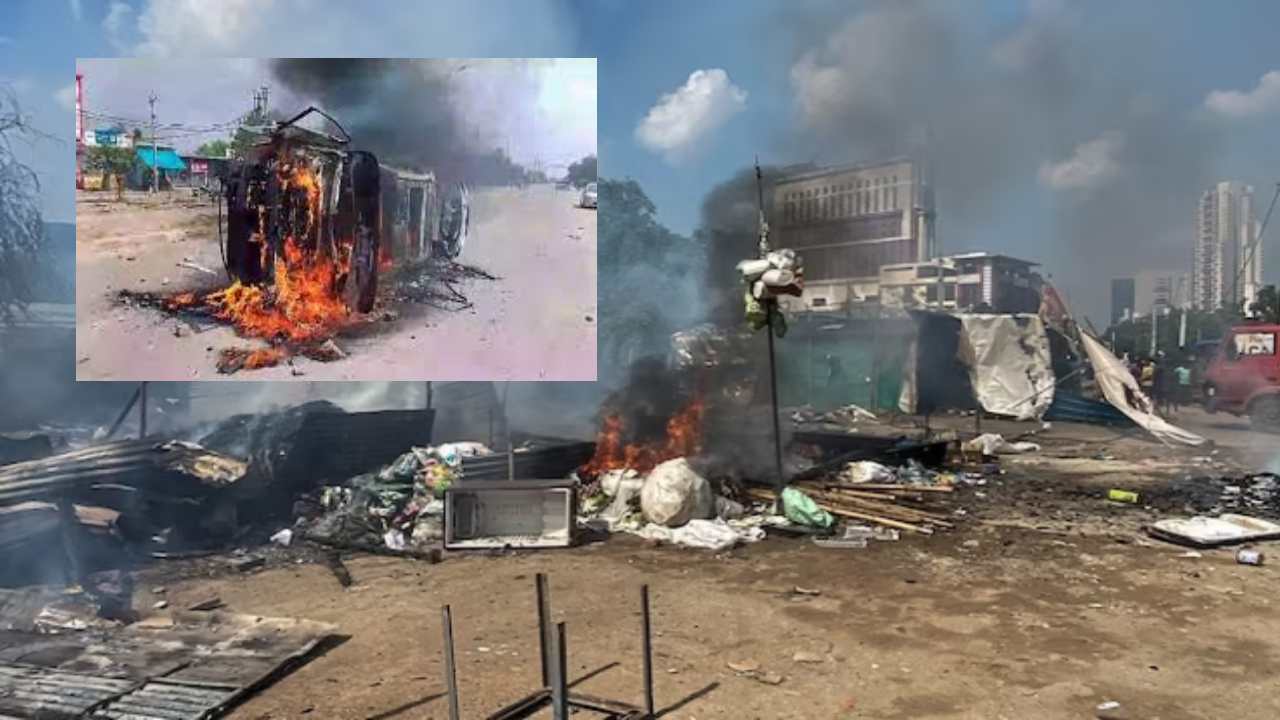Nuh violence : నుహ్లో కారుకు నిప్పు పెట్టిన దుండగులు.. తృటిలో తప్పించుకున్న మహిళా న్యాయమూర్తి, 3 ఏళ్ల చిన్నారి Nuh violence : నుహ్లో కారుకు నిప్పు పెట్టిన దుండగులు.. తృటిలో తప్పించుకున్న మహిళా న్యాయమూర్తి, 3 ఏళ్ల చిన్నారి
