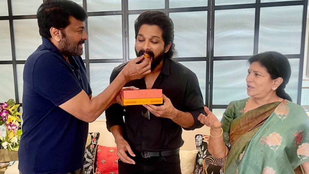 Chiranjeevi appreciate Allu Arjun