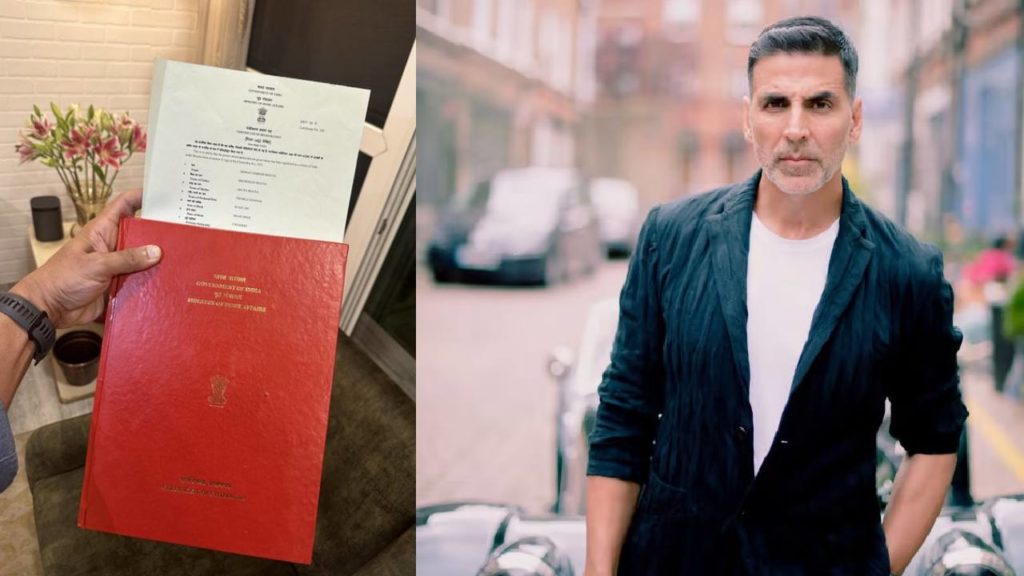 OMG2 Hero Akshay Kumar finally got Indian Citizenship