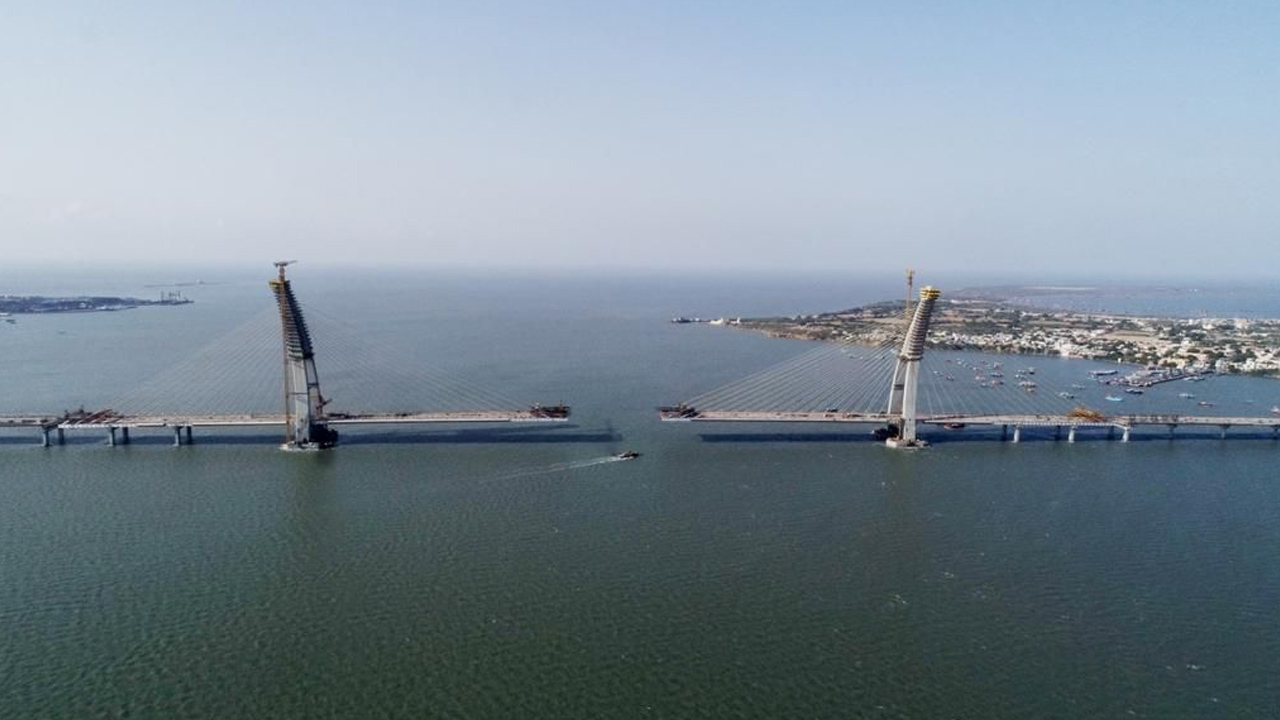 Okha Beyt Dwarka Signature Bridge in Gujarat 