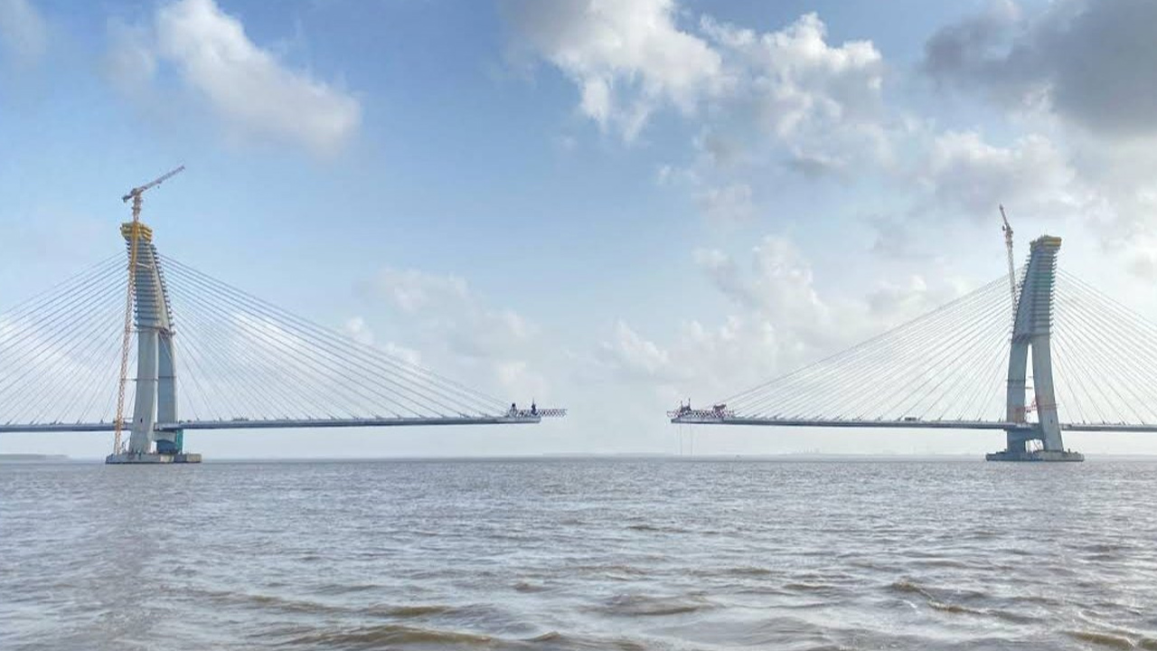 Okha Beyt Dwarka Signature Bridge in Gujarat 